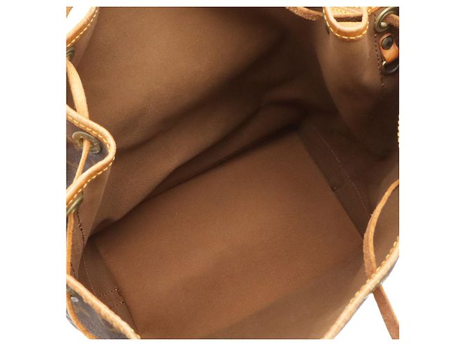 Borsa a tracolla Louis Vuitton Noe Monogram Marrone - vista 7