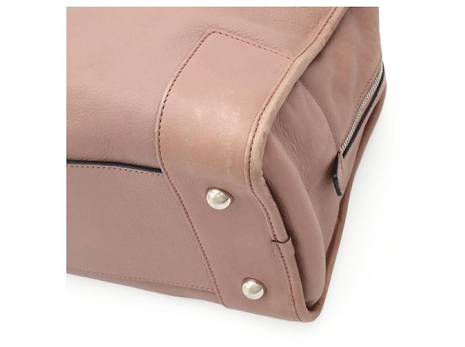 Borsa a mano in pelle Loewe Amazona Rosa - vista 3