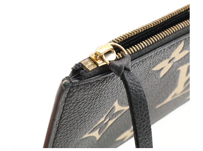 Pochette Felicie Monogram Empreinte Louis Vuitton borsa a tracolla 2way Nero - vista 8