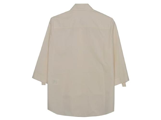 Camisa de Algodão Givenchy Branca Branco - vista 2