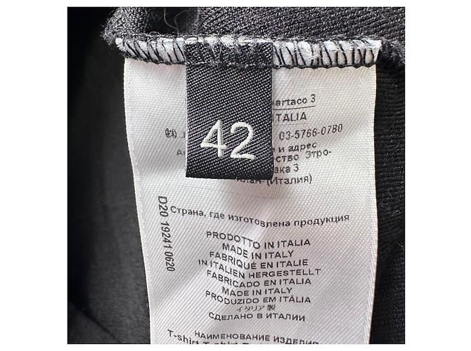 Camiseta de cuello redondo Etro con estampado geométrico en algodón negro - vista 4