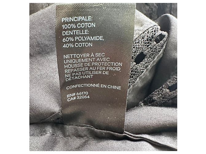 Conjunto de vestido midi com cinto e gola alta em algodão preto da Zimmermann - vista 6