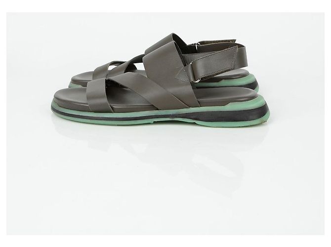 Hermès Sandali Taupe Taglia Marrone - vista 3