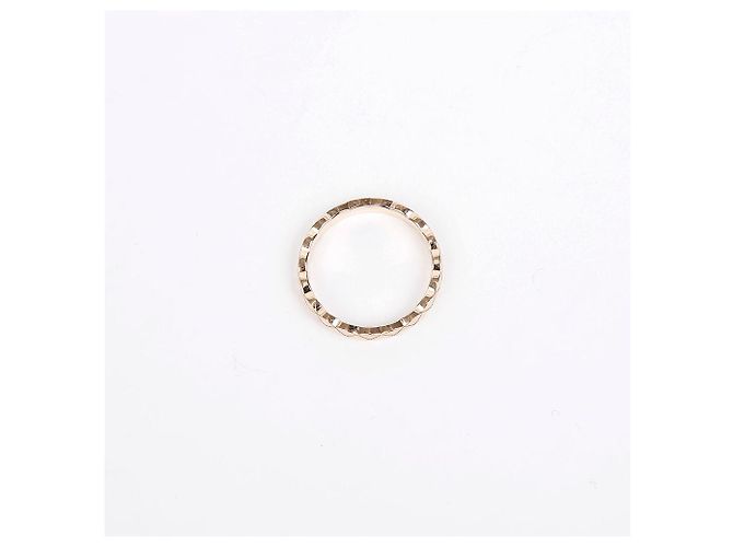 Anello Chanel Coco Crush Beige Gold Marrone - vista 3