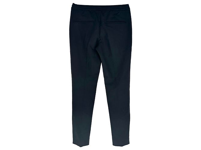 Joseph Skinny Leg Hose aus schwarzem Polyester - Ansicht 2