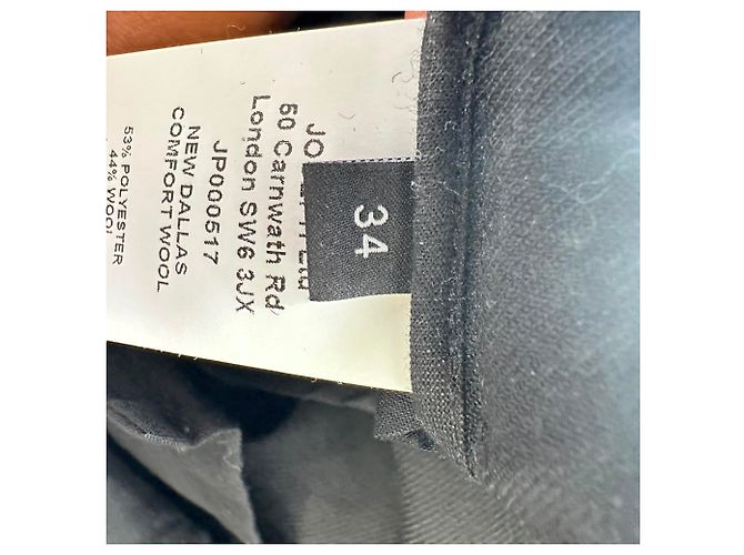 Joseph Skinny Leg Hose aus schwarzem Polyester - Ansicht 4