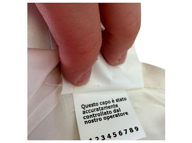 Blazer de botonadura sencilla Dolce & Gabbana en algodón blanco Crudo - vista 8