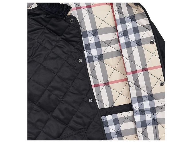 Burberry Rowan Steppmantel Schwarz - Ansicht 10