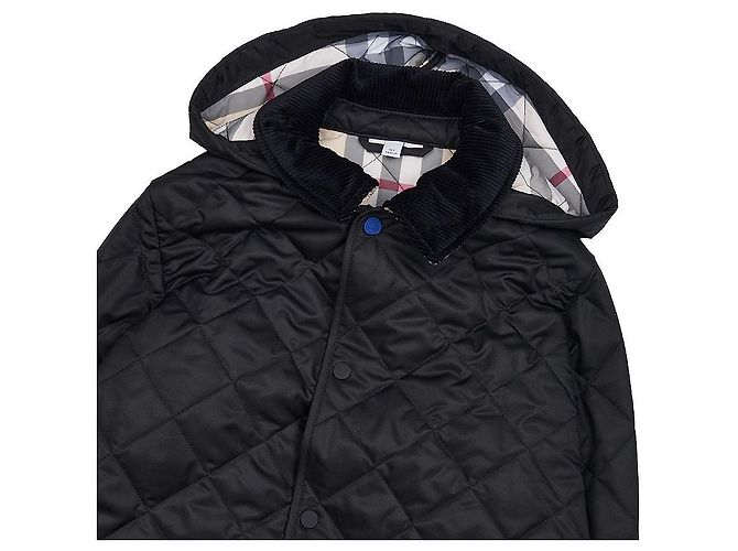 Burberry Rowan Steppmantel Schwarz - Ansicht 8