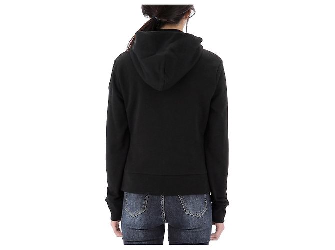 Moncler Down Mix Zip-Up Jacke Schwarz - Ansicht 7
