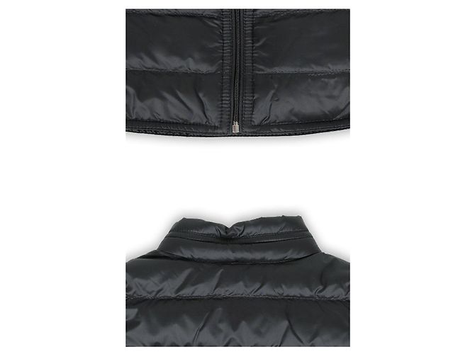Leichte gesteppte Weste Moncler Kids Gui GUI (Schwarz) - Ansicht 4