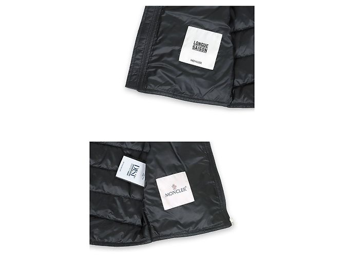 Leichte gesteppte Weste Moncler Kids Gui GUI (Schwarz) - Ansicht 5