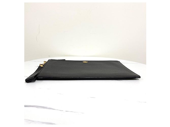 Gucci Clutch in pelle nera Nero - vista 6