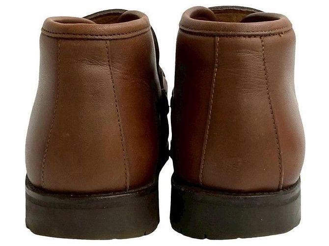 Gucci Lederstiefel Braun - Ansicht 5