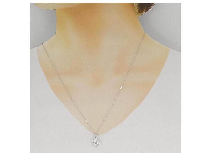 Autre Marque Collana in oro Au750 e diamanti Argento - vista 6