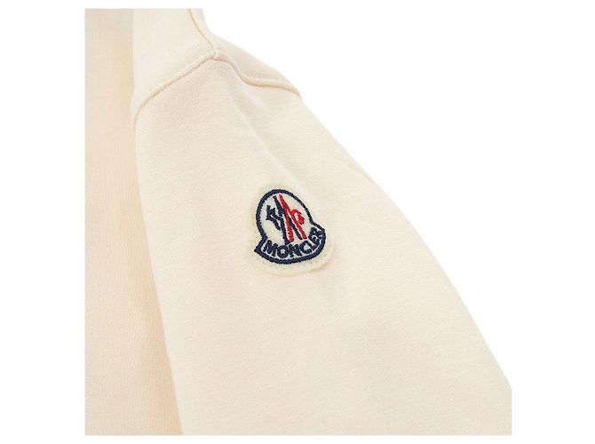 Felpa in pile per neonato Moncler Kids Bianco - vista 6
