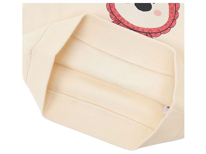 Felpa in pile per neonato Moncler Kids Bianco - vista 8