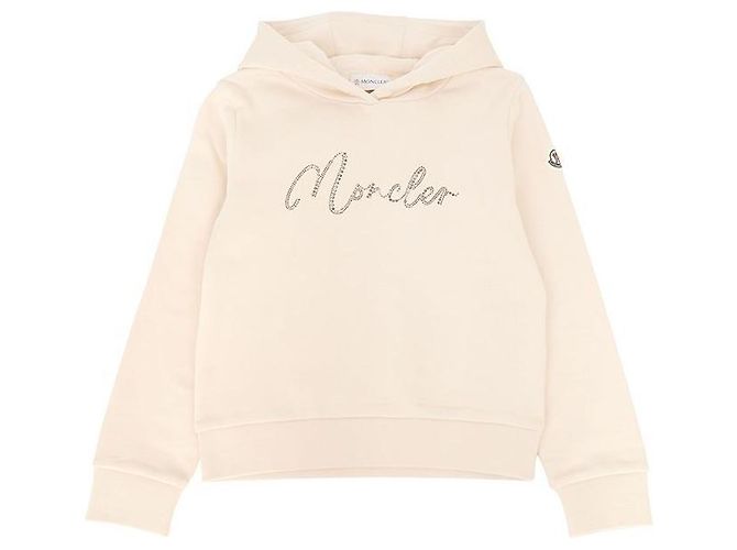 Moncler Kids Fleece-Kapuzenpullover Weiß - Ansicht 2