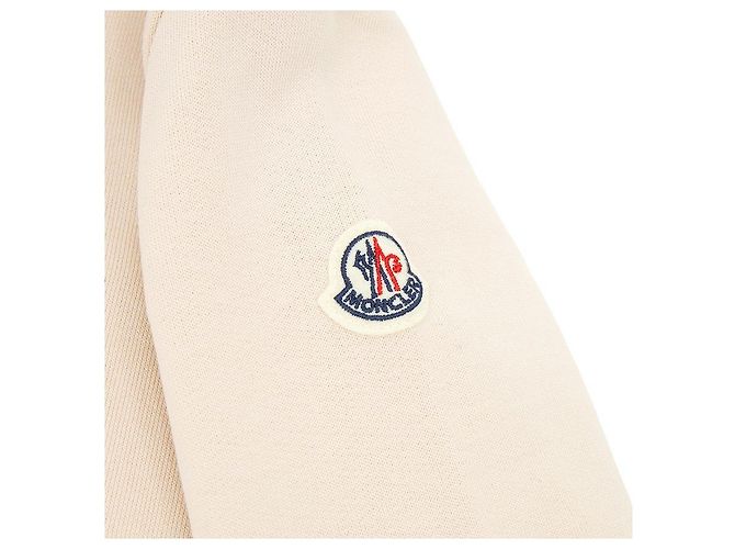 Moncler Kids Fleece-Kapuzenpullover Weiß - Ansicht 5