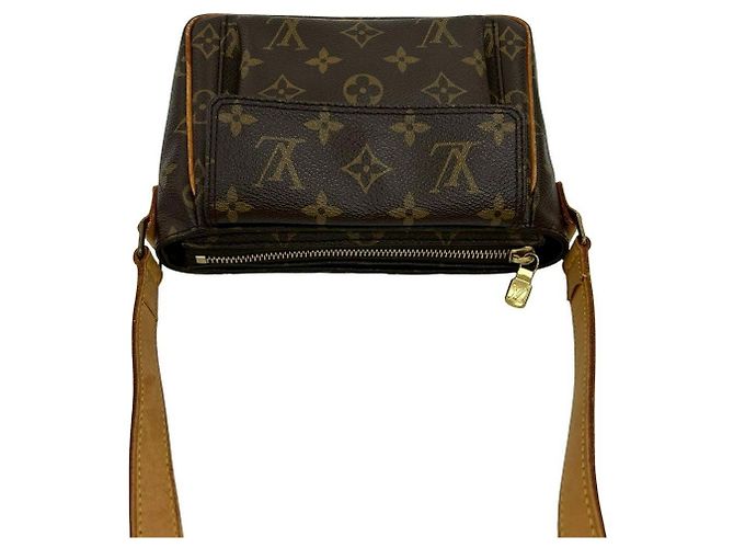 Mini borsa a tracolla Louis Vuitton Viva Cite Monogram Marrone - vista 4