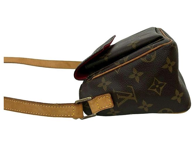 Mini borsa a tracolla Louis Vuitton Viva Cite Monogram Marrone - vista 5