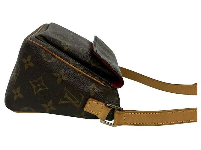 Mini borsa a tracolla Louis Vuitton Viva Cite Monogram Marrone - vista 6