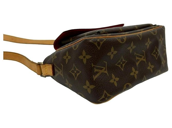 Mini borsa a tracolla Louis Vuitton Viva Cite Monogram Marrone - vista 7