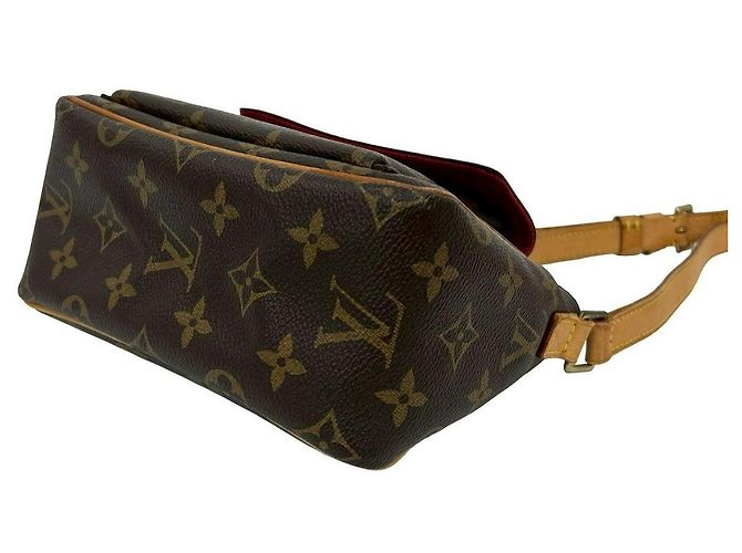 Mini borsa a tracolla Louis Vuitton Viva Cite Monogram Marrone - vista 8