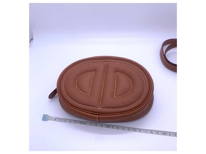 Chanel Borsa a tracolla Hermes In Loop oro e marrone - vista 5