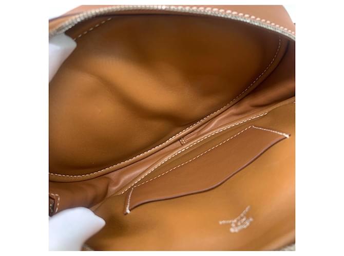 Chanel Borsa a tracolla Hermes In Loop oro e marrone - vista 7