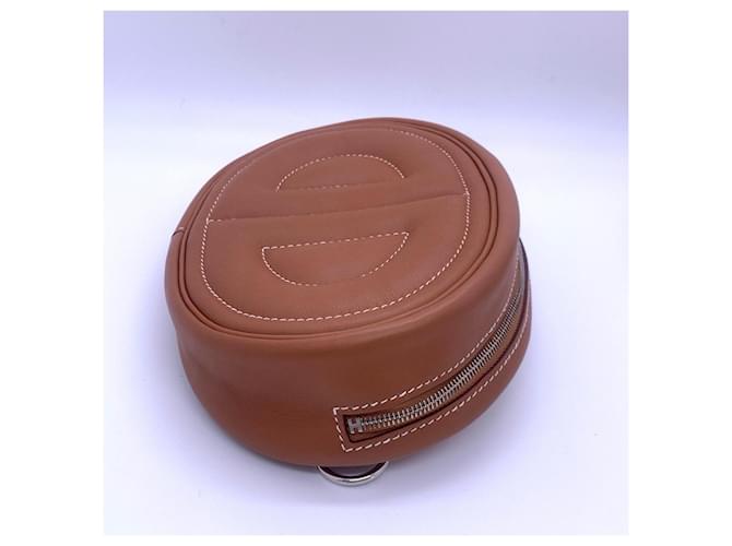 Chanel Borsa a tracolla Hermes In Loop oro e marrone - vista 9
