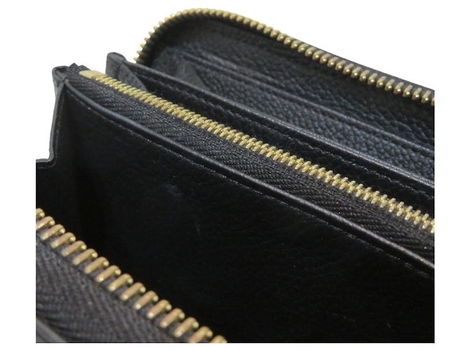 Louis Vuitton Zippy Wallet - Black Monogram Münzbeutel Schwarz - Ansicht 6