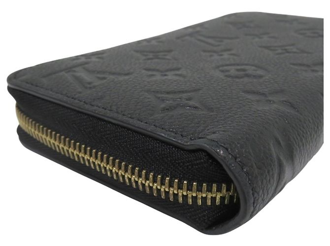 Louis Vuitton Zippy Wallet - Black Monogram Münzbeutel Schwarz - Ansicht 8