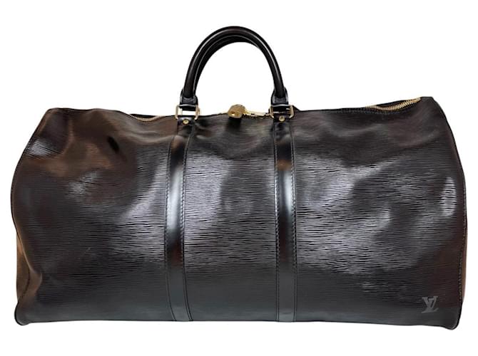 Borsa Boston Louis Vuitton Keepall 60 Nero - vista 2