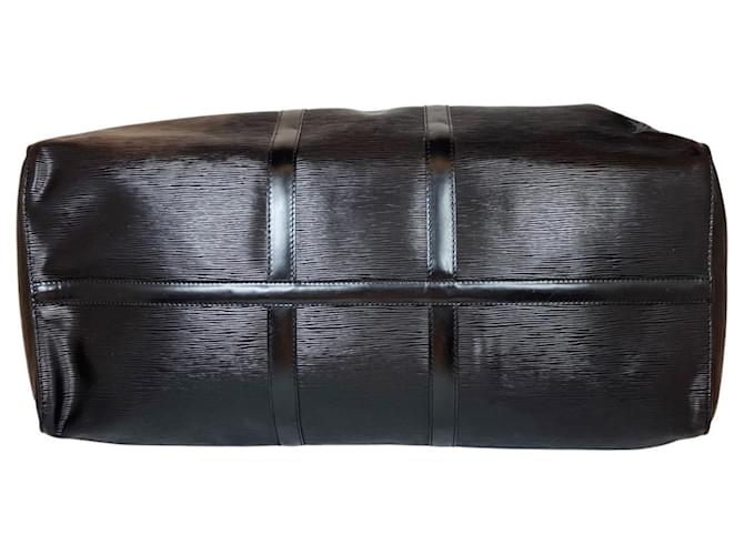 Borsa Boston Louis Vuitton Keepall 60 Nero - vista 3