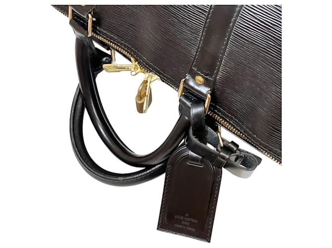 Borsa Boston Louis Vuitton Keepall 60 Nero - vista 7