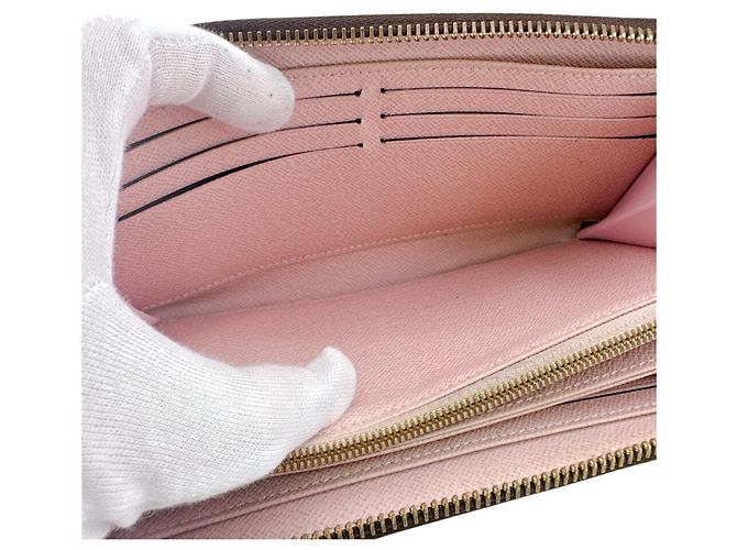 Louis Vuitton Monogram Zippy Wallet Braun Pink Monogramm - Ansicht 10