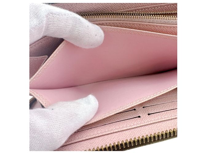 Louis Vuitton Monogram Zippy Wallet Braun Pink Monogramm - Ansicht 13