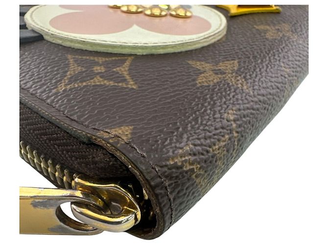 Louis Vuitton Monogram Zippy Wallet Braun Pink Monogramm - Ansicht 3