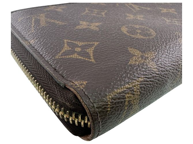Louis Vuitton Monogram Zippy Wallet Braun Pink Monogramm - Ansicht 5