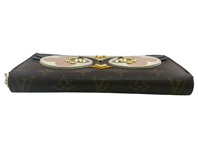 Louis Vuitton Monogram Zippy Wallet Braun Pink Monogramm - Ansicht 7