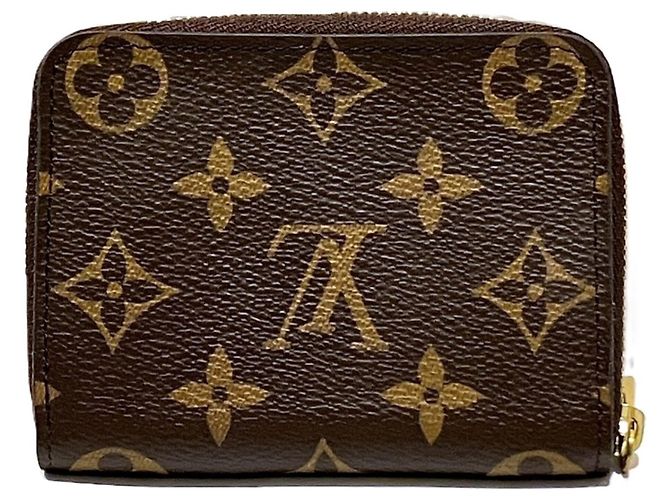 Cartera Louis Vuitton Zippy Coin Purse Castaño Monograma - vista 2