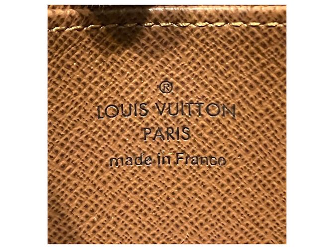 Cartera Louis Vuitton Zippy Coin Purse Castaño Monograma - vista 4