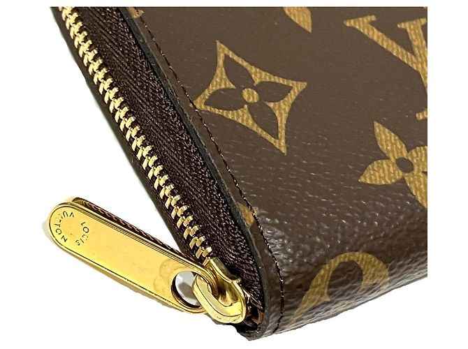 Cartera Louis Vuitton Zippy Coin Purse Castaño Monograma - vista 7