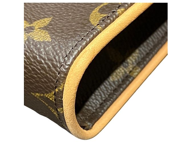 Borsa a tracolla Florentine Louis Vuitton Marrone - vista 6