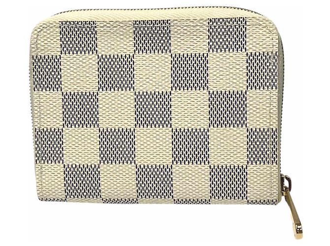 Portafoglio Louis Vuitton Zippy Coin Purse Bianco - vista 2