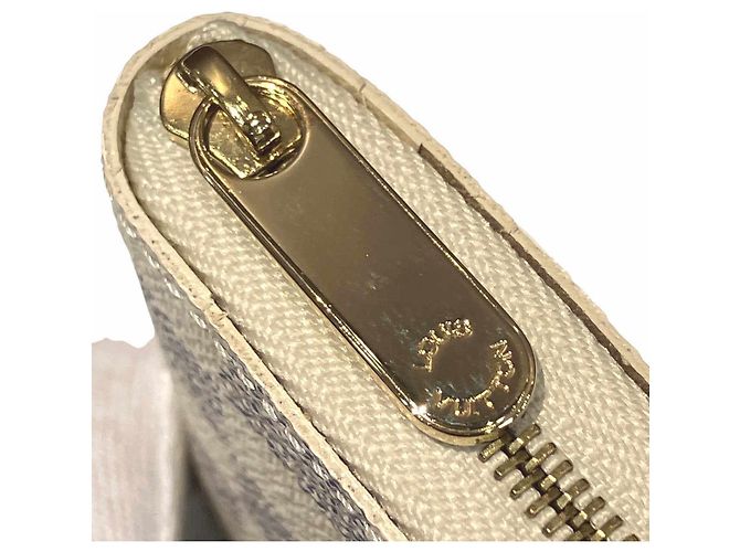 Portafoglio Louis Vuitton Zippy Coin Purse Bianco - vista 6
