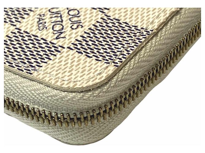 Portafoglio Louis Vuitton Zippy Coin Purse Bianco - vista 7