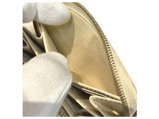 Portafoglio Louis Vuitton Zippy Coin Purse Bianco - vista 9