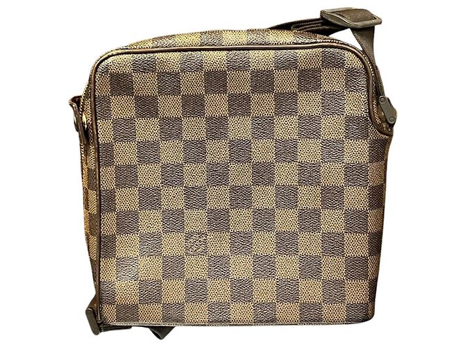 Borsa a Spalla Louis Vuitton Olaf PM Marrone - vista 2
